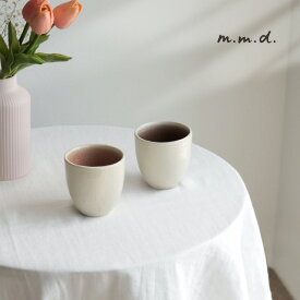 m.m.d. marriage colors line 湯のみ(湯呑み おしゃれ 湯呑 湯飲み 湯呑み茶碗 可愛い 和食器 ゆのみ 食洗機 瀬戸焼 来客 茶器 コップ お茶 コーヒー 日本製)