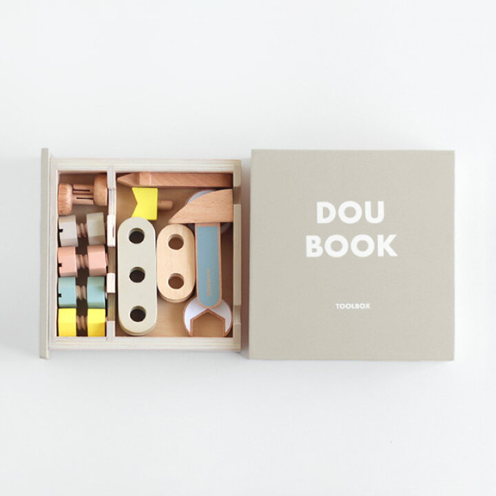 楽天市場】dou? Dou book tool box #012-D(おもちゃ 木製 男の子 