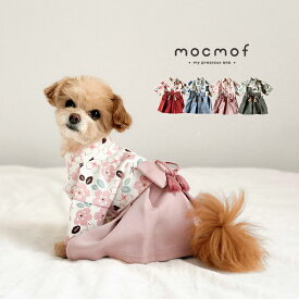 mocmof pet モクモフ ペット 犬用袴 622-650007(犬 和装 着物 袴 小型犬 男の子 女の子 かわいい おしゃれ 犬服 着せやすい 犬の袴 ペット服 ペットウェア 七五三 お正月 ひな祭り 子供の日 雛祭り イベント 晴れ着 ブランド)
