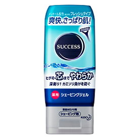 【まとめ買いがお得！】花王 サクセス薬用シェービングジェル フレッシュタイプ180g×24セット Kao Success 4901301031525