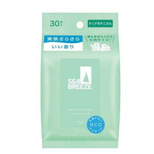 y܂ƂߔP[XIzt@CgDfC V[u[Y tFCX{fBV[g N NA{^jJ 30×36 Shiseido SEA BREEZE Face & Body Sheet