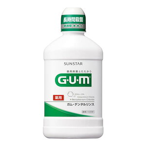y܂ƂߔEP[XIzTX^[ GUM K f^X M[^Cv 500mL×12 SUNSTAR GUM DENTAL LINSE