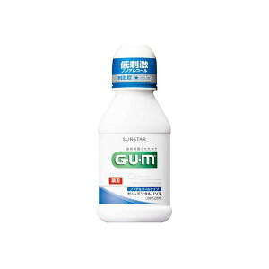 【まとめ買い・ケース買いがお得!】サンスター GUM ガム デンタルリンス ノンアルコールタイプ 80mL×24個 SUNSTAR GUM DENTAL LINSE