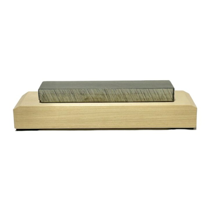 楽天市場】玉日本 京都産天然砥石「鞍馬」木製台付 約 40×150×厚15mm  