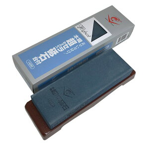 ナニワ エビ印 本職超セラミックス砥石 台付 荒砥用石/#600 SS-600 ドレッシングストーン(修正用砥石)付