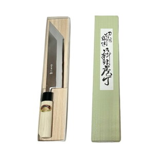 江戸菊水 うなぎ裂き包丁 東型 210mm (片刃)  625989 202407