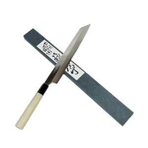 越前数馬作 ステンVG10鋼 切付柳刃包丁 270mm 水牛桂鎬柄  626388 202504