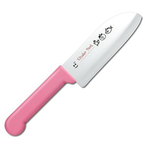 【こども包丁】きんだーぱーく 子供用クッキングナイフ 115mm ピンク FC-620 子供用包丁