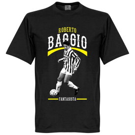 RE-TAKE(リテイク) ロベルト・バッジョ ユベントス Fantasista Tシャツ(ブラック)【サッカー サポーター グッズ Tシャツ】【スポーツ ホビー】【店頭受取対応商品】