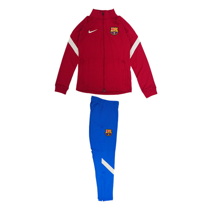 楽天市場 Fcバルセロナ 21 22 Strike トラックスーツ 上下セット ジュニア レッド ブルー Cw2173 621 Nike ナイキ サッカー トレーニングウェア キッズ 子供 ジャージ 店頭受取対応商品 サッカーショップ Fcfa