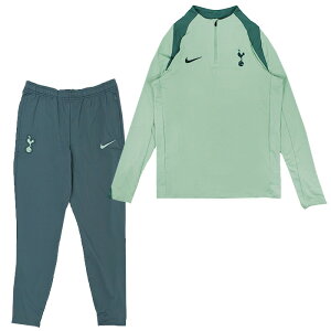 トッテナム 24-25 Dri-FIT Strike ドリルトップ&KPZ パンツ 上下セット(ライトグリーン×ダークグリーン)【NIKE/ナイキ】【サッカー トレーニングウェア ジャージ】(FQ2627-380&FQ2458-359)【店頭受取対応