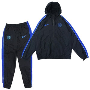 インテル 25-26 SPEフーデッド ウーブントラックスーツ上下セット(ブラック)【NIKE/ナイキ】【サッカー ウインドブレーカー トレーニング】(HM3470-010)【店頭受取対応商品】