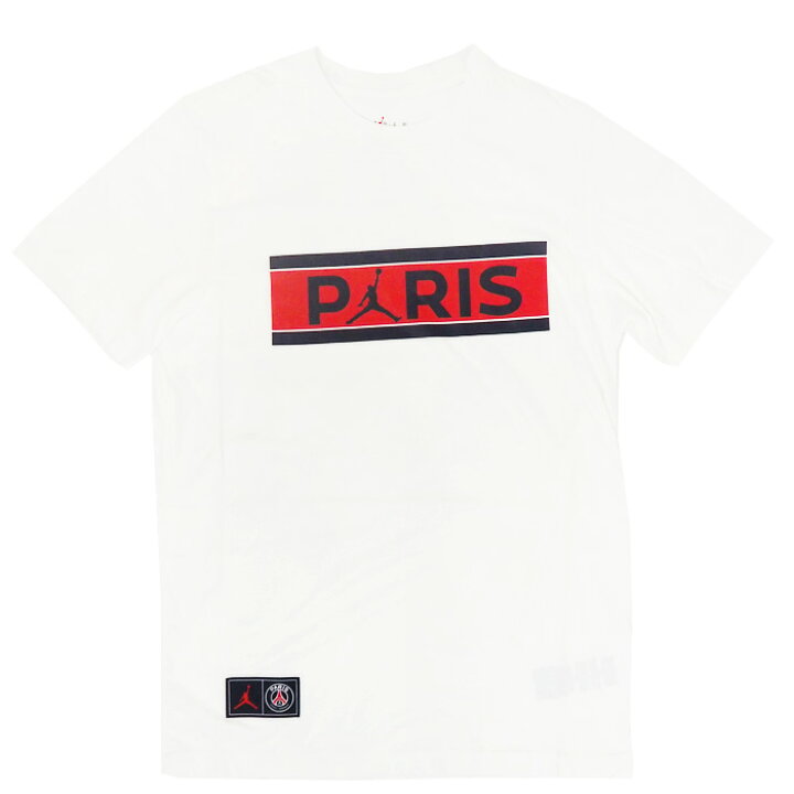 楽天市場 パリ サンジェルマン ジョーダン ワードマーク Tシャツ 半袖 ホワイト Jordan ジョーダン サッカー サポーター グッズ Tシャツ Db6510 100 店頭受取対応商品 サッカーショップ Fcfa