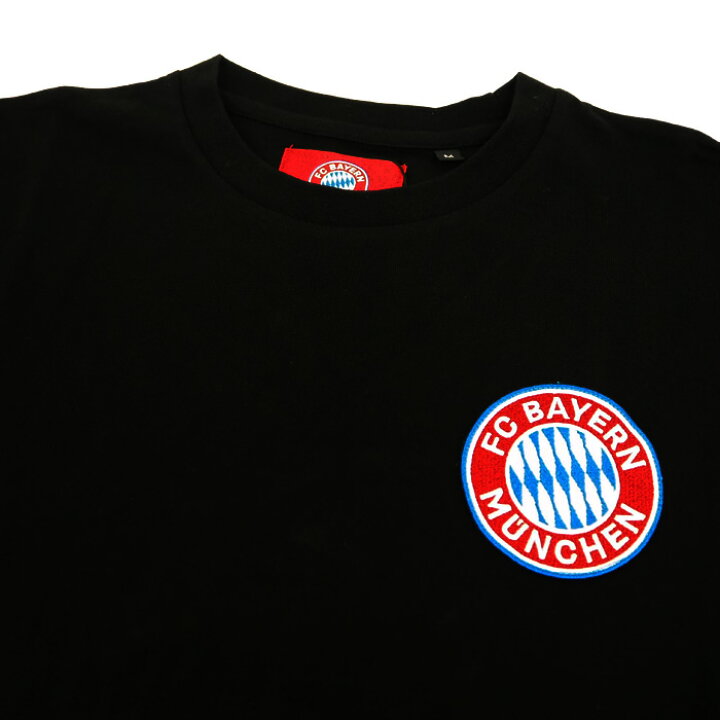 楽天市場 バイエルンミュンヘン オフィシャル Tシャツ 長袖 ブラック サッカー サポーター グッズ Tシャツ Bl03 Bm 1f02 店頭受取対応商品 サッカーショップ Fcfa