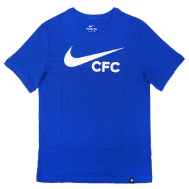 ★SALE★セール★チェルシー スウッシュ Tシャツ 半袖(ブルー)【NIKE/ナイキ】【サッカー Tシャツ ウェア サポーター】(DJ1355-495)【店頭受取対応商品】【GWS】