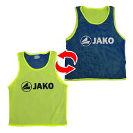 リバーシブルビブス ジュニアサイズ(ネオンイエロー/ブルー)【JAKO/ヤコ】【サッカー 設備 備品 ビブス】…