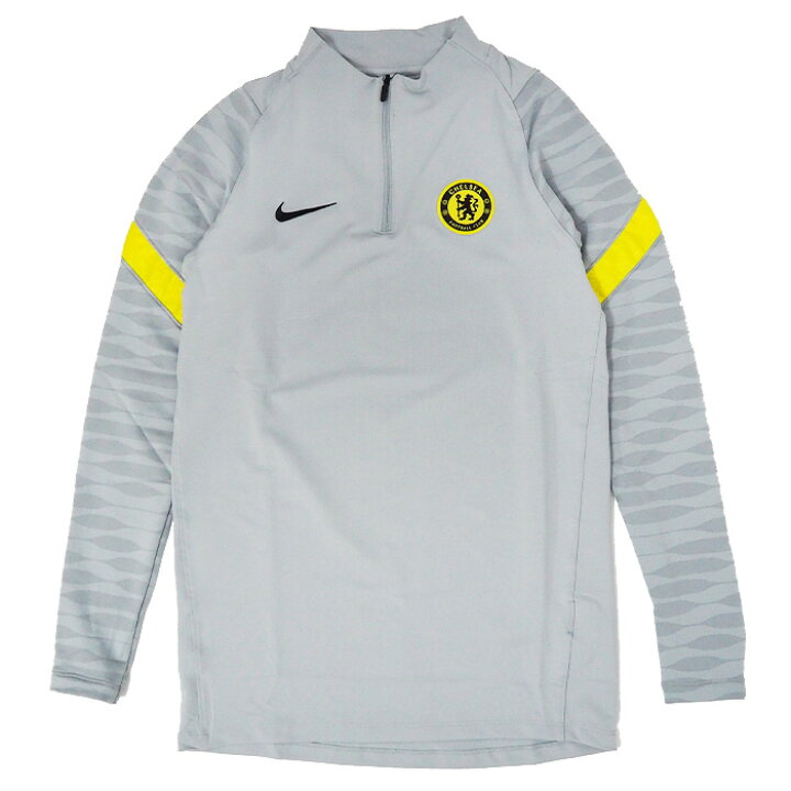 楽天市場 Sale セール チェルシー 21 22 Dri Fit Strike ドリルトップ グレー イエロー Nike ナイキ サッカー トレーニングウェア ジャージ Cw1734 015 店頭受取対応商品 サッカーショップ Fcfa