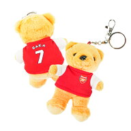 アーセナル オフィシャル ベア キーチェーン No.7 サカ【サッカー サポーター グッズ キーホルダー】(ARS…