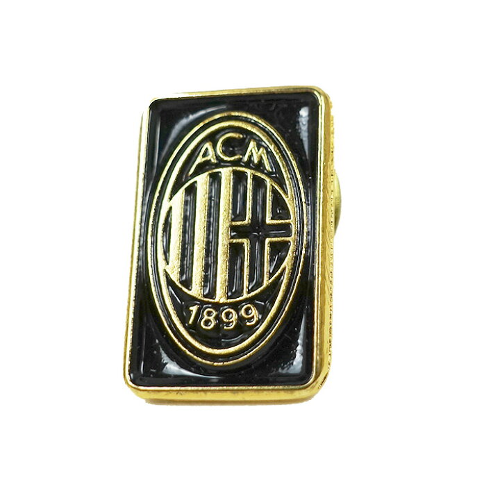 楽天市場】ACミラン オフィシャル ピンバッジ(スクエア)【サッカー  