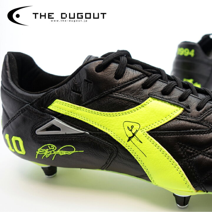 楽天市場 ロベルト バッジョ 直筆サイン入り 1994 復刻版スパイク ディアドラ マッチウィナーrb The Dugout ザ ダグアウト Tdyw 店頭受取対応商品 サッカーショップ Fcfa