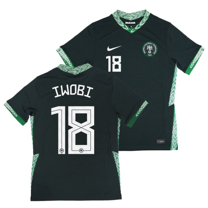 楽天市場 ナイジェリア代表 アウェイ半袖 ユニフォーム No 18 イウォビ Nike ナイキ サッカー ウエア レプリカユニフォーム Ct4224 364 18i 店頭受取対応商品 サッカーショップ Fcfa
