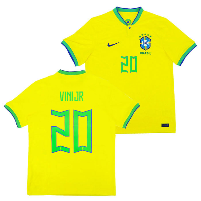 楽天市場】ブラジル代表 2022 ホーム 半袖 ユニフォーム No.20