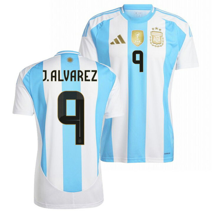 楽天市場】○アルゼンチン代表 2024 ホーム 半袖 ユニフォーム No.9 