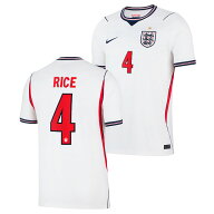 ●イングランド代表 2026 ホーム 半袖 ユニフォーム No.4 ライス【NIKE/ナイキ】【サッカー ウエア レプ…