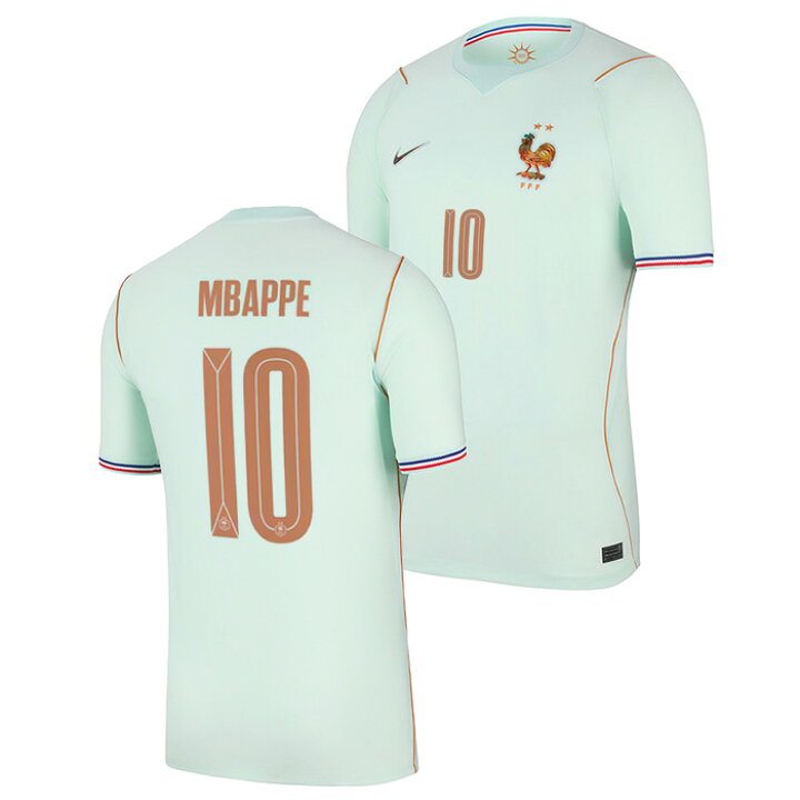 楽天市場】○フランス代表 2026 アウェイ 半袖 ユニフォーム No.10 