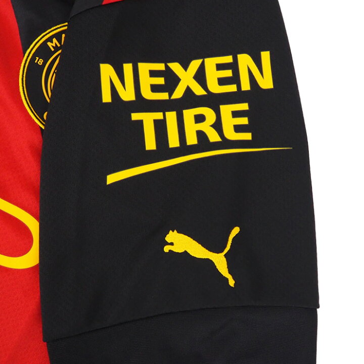供え マンチェスターシティ 22 23 Mcfc アウェイ レプリカユニフォーム 02 サッカー 半袖 レッド ブラック プーマ Puma Plannerce Ir