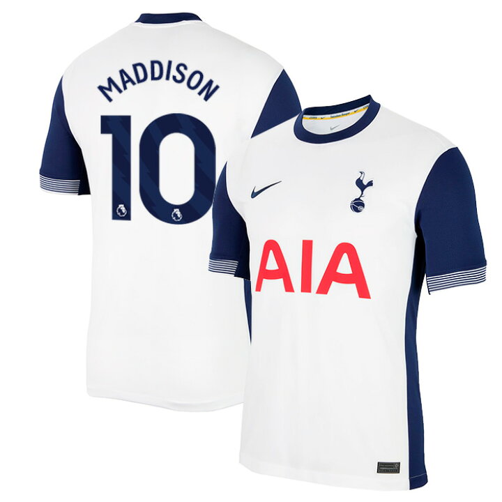 楽天市場】○トッテナム 24-25 ホーム 半袖 ユニフォーム No.10