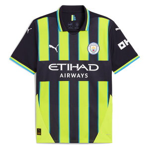 ●★SALE★セール★【オリジナルマーキング専用】マンチェスターシティ 24-25 アウェイ 半袖 ユニフォーム【PUMA/プーマ】【サッカー ウエア レプリカユニフォーム】(775086-02/ORG)【店頭受取対