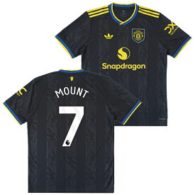 ●マンチェスターユナイテッド 25-26 サード 半袖 ユニフォーム No.7 マウント【adidas/アディダス】【サッカー ウエア レプリカユニフォーム】(KD4225/7M_WH)【店頭受取対応商品】【オフィシャルマーク対応】