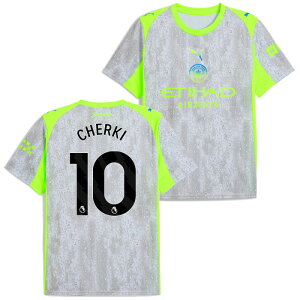 ●マンチェスターシティ 25-26 サード 半袖 ユニフォーム No.10 シェルキ【PUMA/プーマ】【サッカー ウエア レプリカユニフォーム】(780362-03/10C_BK)【店頭受取対応商品】【オフィシャルマーク対