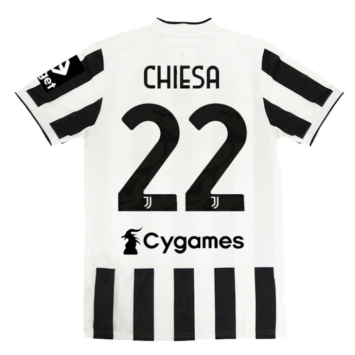 楽天市場 ユベントス 21 22 ホーム 半袖 ユニフォーム No 22 キエーザ Cygames Bitgetスポンサー コパ イタリアパッチ付き Adidas アディダス サッカー ウェア レプリカユニフォーム Gs1442 22c Sp2 Coppa 店頭受取対応商品 サッカーショップ Fcfa