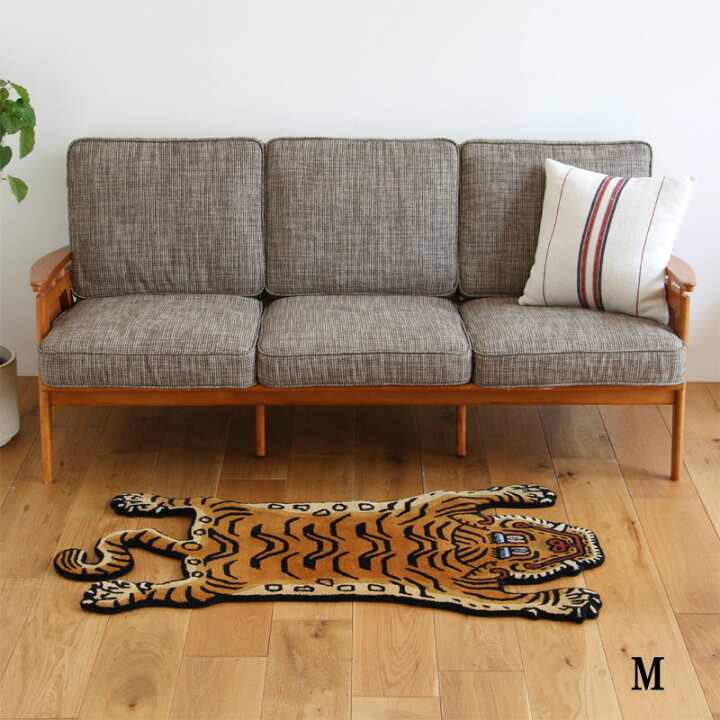 楽天市場】【ポイント10倍】Tibetan Tiger Rug チベタンタイガーラグ 
