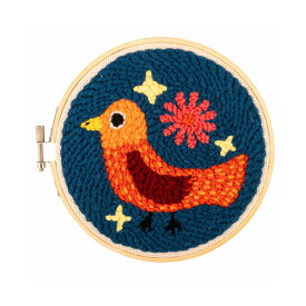KIKKERLAND Punch Needle Kit【クロスステッチ 初心者セット 手芸キット 手芸 ハンドクラフト 刺繍セット 刺繍糸 キッカーランド ねこ】