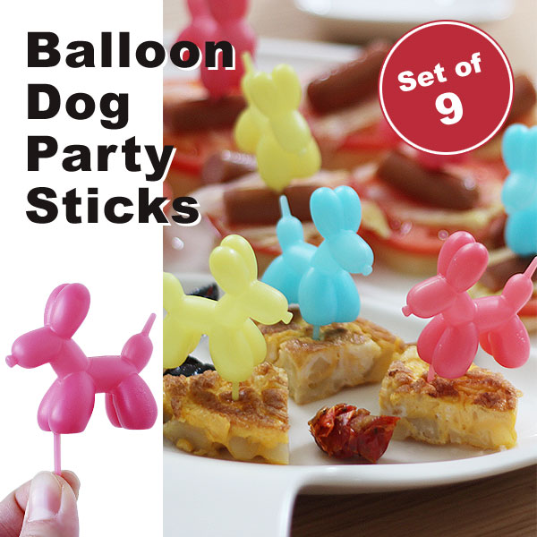 【楽天市場】【ポイント10倍】Balloon Dog Party Sticks・バルーン