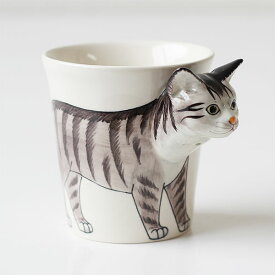 Meelarp Ceramic Animal Mug アニマルマグ【ペット サファリ 陶器 コーヒーカップ マグカップ アニマルモチーフ 愛犬】