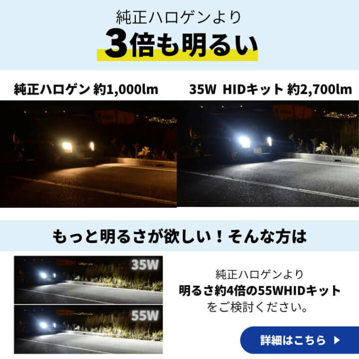 楽天市場】h4 hid キット 35w HID h4 ハロゲン hid h4 hi lo ヘッド  