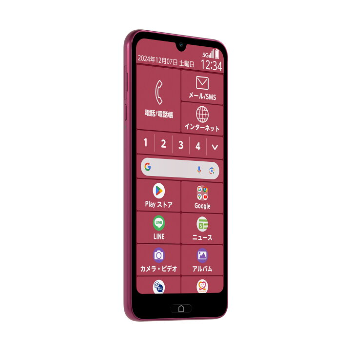 楽天市場】【正規代理店】らくらくスマートフォン Lite MR01 大画面 約 