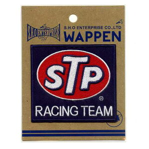 STP RACING TEAMワッペン 【オイルメーカー エンブレム】