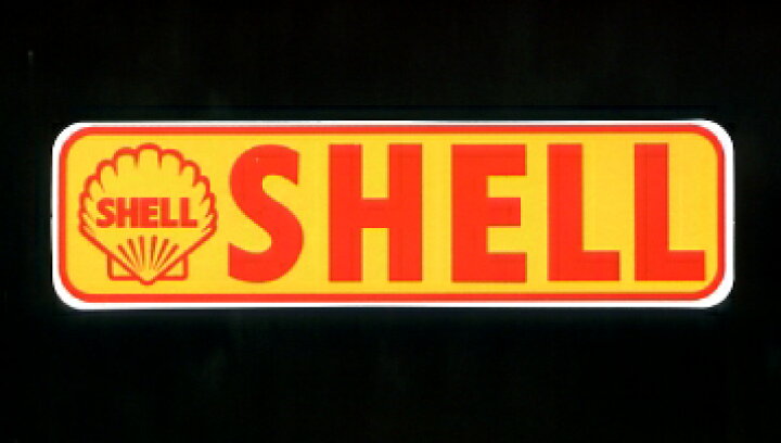 楽天市場 Shell シェル 輸入ステッカー オイルメーカー シール Webショップfreedom 楽天市場店