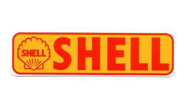 楽天市場 Shell シェル 輸入ステッカー オイルメーカー シール Webショップfreedom 楽天市場店