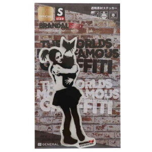 BANKSY(�o���N�V�[)Lave The Bomb�X�e�b�J�[ S�T�C�Y�y�V�[�� �f�U�C�i�[�z