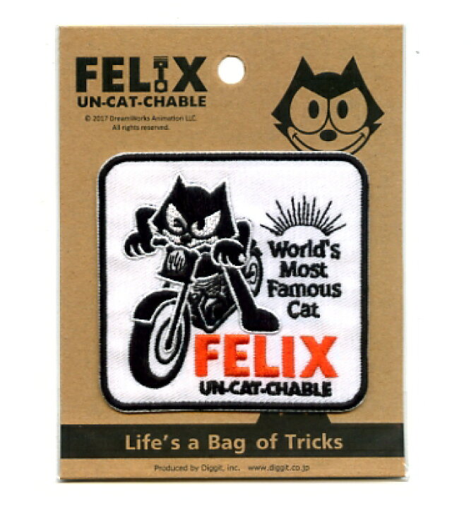 楽天市場 Felix The Catワッペン Wink イラスト キャラクター Webショップfreedom 楽天市場店