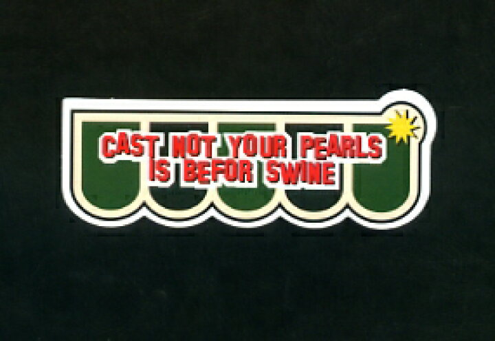 楽天市場 Proverbステッカー 豚に真珠 ことわざ イラスト Webショップfreedom 楽天市場店 楽天市場 Proverbステッカー 豚に真珠 ことわざ イラスト Webショップfreedom 楽天市場店