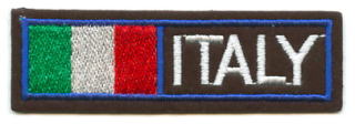 定番のお歳暮 国旗ワッペン ITALY イタリア 代引き不可 フラッグ