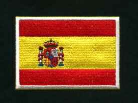 スペイン国旗ワッペン【服飾 フラッグ】