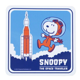 PEANUTS(ピーナッツ)ステッカー　スヌーピー(スペーストラベラー) 【キャラクター シール】
